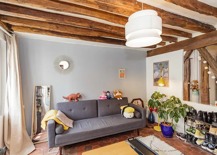 Apartment And Bright 40 M For 2 Near Belleville Paris